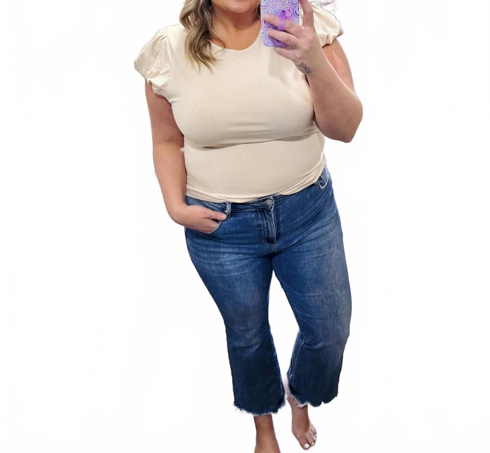 NEW ANOTHER LOVE women's kai t-shirt in beige